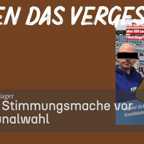 Langenhagen – Erstaufnahmelager und braun versiffte Flyer