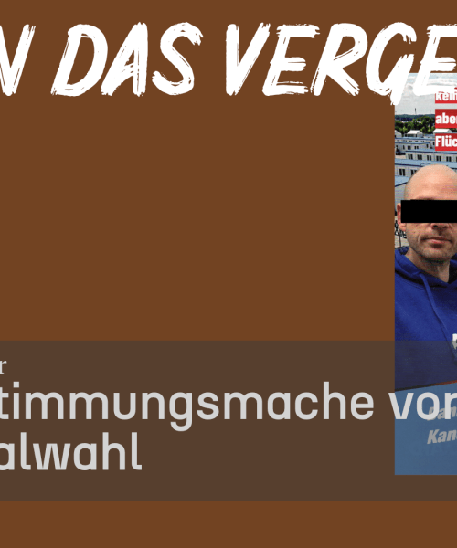 Langenhagen – Erstaufnahmelager und braun versiffte Flyer