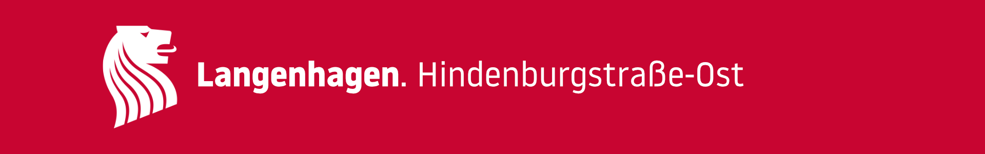 Umbau. Wärmeplanung. Hindenburgstraße.